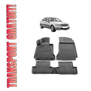 Set covorase presuri MERCEDES BENZ W204 C din 2007-2015, auto, din cauciuc thermoplastic