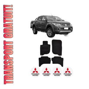 Set Covorase Presuri MITSUBISHI L200 / TRITON (KJ_, KK_, KL_) din 2015, Auto, Material Textil Mocheta, MITSUBISHI