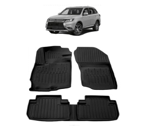 Set covorase presuri MITSUBISHI OUTLANDER din 2012-2021, auto, din cauciuc thermoplastic - Img 2