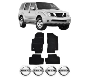 Set Covorase Presuri NISSAN PATHFINDER III (R51) din 2005-2010, Auto, Material Textil Mocheta, NISSAN - Img 2