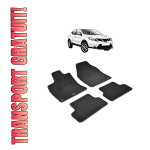 Set covorase presuri NISSAN QASHQAI I 5 SEATS din 2007-2013, auto, din cauciuc thermoplastic