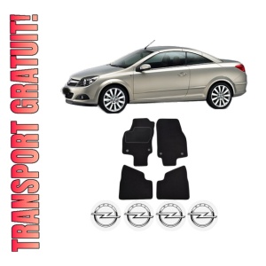Set Covorase Presuri OPEL ASTRA H TwinTop (A04) din 2005-2010, Auto, Material Textil Mocheta, OPEL
