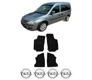 Set Covorase Presuri OPEL COMBO Tour din 2001-2011, Auto, Material Textil Mocheta, OPEL - Img 2