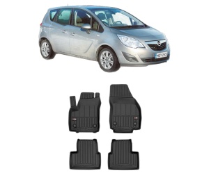 Set covorase presuri OPEL MERIVA B MPV (S10) din 2010-2017, auto, din cauciuc thermoplastic, OPEL - Img 2