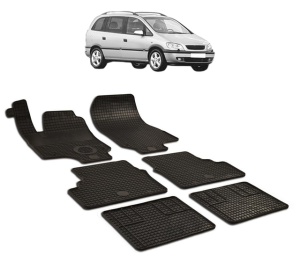 Set covorase presuri OPEL ZAFIRA A din 1999-2004, auto, din cauciuc thermoplastic - Img 2