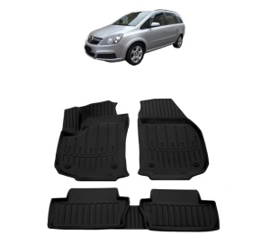Set covorase presuri OPEL ZAFIRA B din 2005-2011, auto, din cauciuc thermoplastic - Img 2