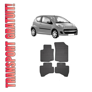 Set covorase presuri PEUGEOT 107 (PM_, PN_) din 2005-2014, auto, din cauciuc thermoplastic, PEUGEOT