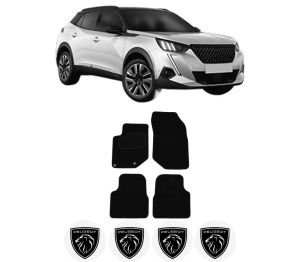 Set Covorase Presuri PEUGEOT 2008 II (UD_, US_, UY_, UJ_, UR_, UC_) din 2019-2021, Auto, Material Textil Mocheta, PEUGEOT - Img 2
