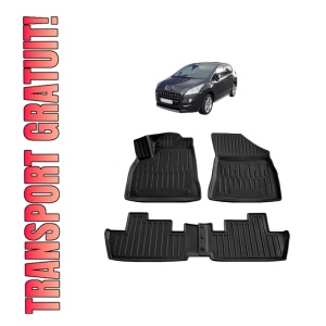 Set covorase presuri PEUGEOT 3008 din 2009-2016, auto, din cauciuc thermoplastic