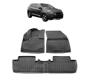 Set covorase presuri PEUGEOT 5008 din 2017, auto, din cauciuc thermoplastic - Img 2