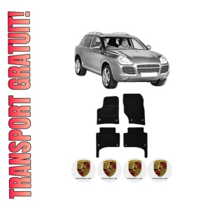 Set Covorase Presuri PORSCHE CAYENNE (9PA) din 2002-2010, Auto, Material Textil Mocheta, PORSCHE