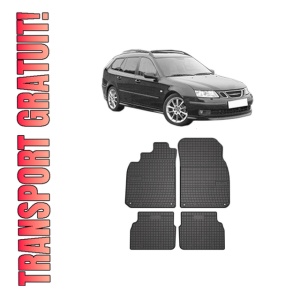 Set covorase presuri SAAB 9-3 Estate (E50) din 2005-2015, auto, din cauciuc thermoplastic, SAAB