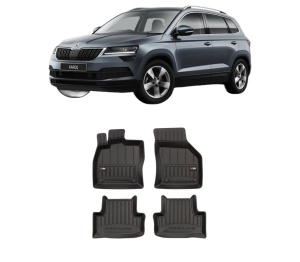 Set covorase presuri SKODA KAROQ (NU7, ND7) din 2017-2020, auto, din cauciuc thermoplastic, SKODA - Img 2