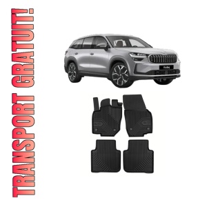 Set covorase presuri SKODA KODIAQ II (PS7) din 2024-2025, auto, din cauciuc thermoplastic, SKODA