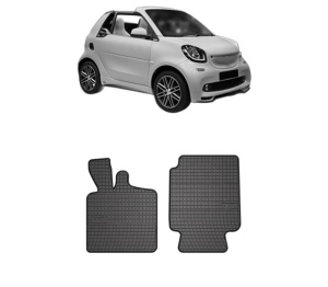 Set covorase presuri SMART FORTWO Convertible (453) din 2015-2016, auto, din cauciuc thermoplastic, SMART - Img 2