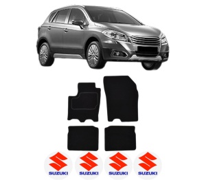Set Covorase Presuri SUZUKI SX4 S-CROSS (JY) din 2013-2022, Auto, Material Textil Mocheta, SUZUKI - Img 2