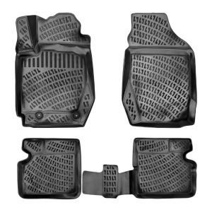 Set covorase presuri TOYOTA COROLLA IX E120. E130 din 2000-2006, auto, din cauciuc thermoplastic - Img 3