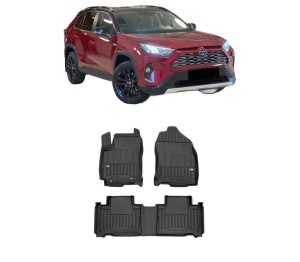 Set covorase presuri TOYOTA RAV 4 V (_A5_, _H5_) din 2018-2020, auto, din cauciuc thermoplastic, TOYOTA - Img 2