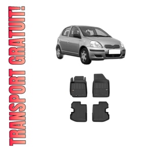 Set covorase presuri TOYOTA YARIS (_P1_) din 1999-2005, auto, din cauciuc thermoplastic, TOYOTA