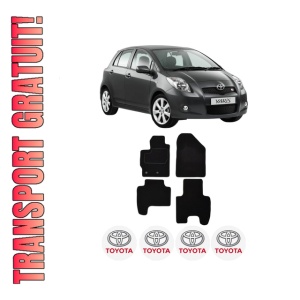 Set Covorase Presuri TOYOTA YARIS (_P9_) din 2005-2012, Auto, Material Textil Mocheta, TOYOTA