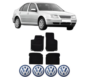 Set Covorase Presuri Volkswagen BORA I (1J2) din 1998-2013, Auto, Material Textil Mocheta, Volkswagen - Img 2