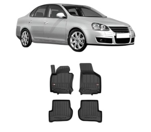 Set covorase presuri Volkswagen JETTA III (1K2) din 2004-2010, auto, din cauciuc thermoplastic, Volkswagen - Img 2