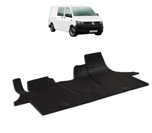 Set covorase presuri Volkswagen T6 TRANSPORTER din 2015-2019, auto, din cauciuc thermoplastic - Img 2