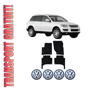 Set Covorase Presuri Volkswagen TOUAREG (7LA, 7L6, 7L7) din 2002-2010, Auto, Material Textil Mocheta, Volkswagen