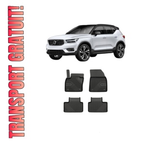 Set covorase presuri VOLVO XC40 (536) din 2017-2023, auto, din cauciuc thermoplastic, VOLVO