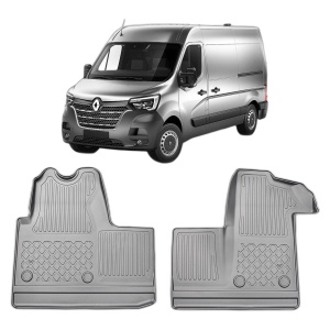 Set covorase RENAULT MASTER III, din 2010 - Prezent, covorase tavita, caroserie VAN 2-3 LOCURI, ampatament scurt, mediu si lung, compatibile cu autoturismul RENAULT MASTER III, ARISTAR - Img 2