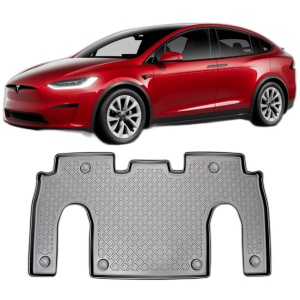 Set covorase TESLA MODEL X FACELIFT, din 01.2021 - Prezent, covorase tavita, caroserie SUV 6 LOCURI, rand 2, compatibile cu autoturismul TESLA MODEL X FACELIFT, ARISTAR - Img 2