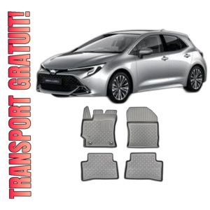 Set covorase TOYOTA COROLLA HYBRID, din 2019 - Prezent, covorase tavita, caroserie HATCHBACK, compatibile cu autoturismul TOYOTA COROLLA HYBRID, ARISTAR