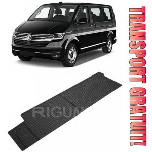 Set covorase Volkswagen T6 Caravelle Van 06.2015 - prezent si 4 stickere rotunde Volkswagen