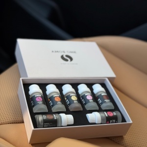 Set Parfumuri Auto AMOS One White, 7 Arome Premium 10ml, Rezerve Difuzor Auto, Persistență Îndelungată - Img 3