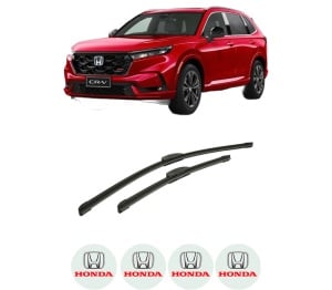 Set stergatoare auto HONDA CR-V VI (RS_, RY_) din 2023, pentru parbriz auto, 2 bucati, Bosch Aerotwin Retrofit, din cauciuc siliconat rezistent, 4 Stickere Auto HONDA - Img 2