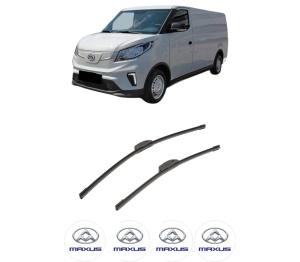 Set stergatoare auto MAXUS eDELIVER 3 Van din 2020, pentru parbriz auto, 2 bucati, Bosch Aerotwin Retrofit, din cauciuc siliconat rezistent, 4 Stickere Auto MAXUS - Img 2