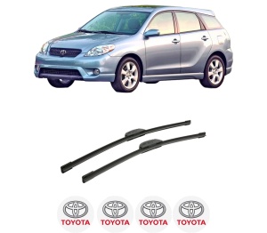 Set stergatoare auto TOYOTA MATRIX (_E13_) din 2002-2005, pentru parbriz auto, 2 bucati, Bosch Aerotwin Retrofit, din cauciuc siliconat rezistent, 4 Stickere Auto TOYOTA - Img 2
