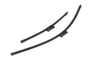 Set stergatoare CADILLAC SRX din 2003-2016, pentru parbriz auto, 2 bucati, Bosch Aerotwin, din cauciuc siliconat rezistent, 4 Stickere Auto CADILLAC v55049