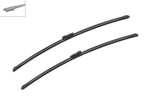 Set stergatoare FORD GALAXY III (CK) din 2015-2021, pentru parbriz auto, 2 bucati, Bosch Aerotwin, din cauciuc siliconat rezistent, 4 Stickere Auto FORD v49913