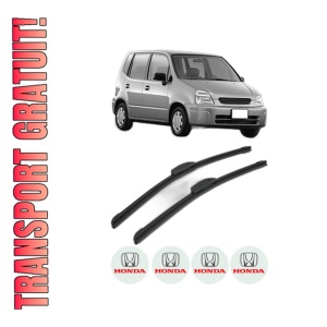 Set stergatoare HONDA CAPA (GA) din 1998-2002, pentru parbriz auto, 2 bucati, Bosch Aerotwin Retrofit, din cauciuc siliconat rezistent, 4 Stickere Auto HONDA - Img 1