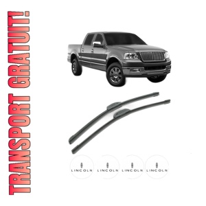 Set stergatoare LINCOLN MARK LT din 2005-2010, pentru parbriz auto, 2 bucati, Bosch Aerotwin Retrofit, din cauciuc siliconat rezistent, 4 Stickere Auto LINCOLN