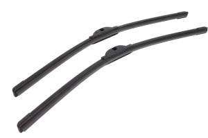 Set stergatoare MERCEDES-BENZ CLK (C209) din 2002-2009, pentru parbriz auto, 2 bucati, Bosch Aerotwin, din cauciuc siliconat rezistent, 4 Stickere Auto MERCEDES-BENZ v51806