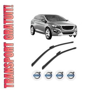 Set stergatoare VOLVO XC60 I SUV (156) din 2008-2017, pentru parbriz auto, 2 bucati, Bosch Aerotwin Multi, din cauciuc siliconat rezistent, 4 Stickere Auto VOLVO