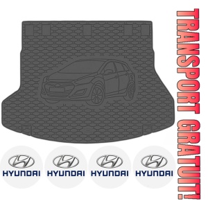 Set tavita portbagaj Hyundai i30 Combi 02.2012 - 06.2017 si 4 stickere rotunde Hyundai