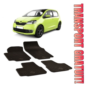 Skoda Citigo (2011-2019) Set 4 covorase auto cauciuc Urban Line