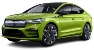 Skoda Enyaq IV Electric fabricat din 02.2022 - Prezent, Coupe, set covorase auto dedicate, din cauciuc 100% Premium accesorii pentru autoturismul tau - masina v150215