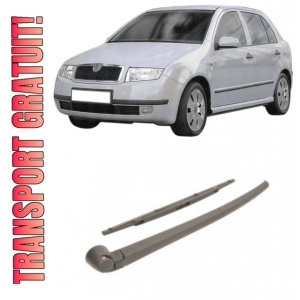 Skoda Fabia I Brat stergator pentru luneta spate cu lamela 365 mm, compatibil cu Skoda Fabia I Hatchback fabricat intre 1999-2008, calitate extra