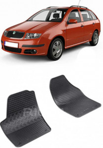 Skoda Fabia I, Combi, fabricat din 2000 - 2007, 2 Locuri, set covorase auto dedicate, din cauciuc 100% Premium accesorii pentru autoturismul tau - masina v154776