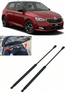 Skoda Fabia III Set 2 amortizoare pentru portbagaj / haion Krosno compatibil cu Skoda Fabia III Hatchback fabricat intre 2014-2021 accesorii pentru autoturismul tau - masina v87980