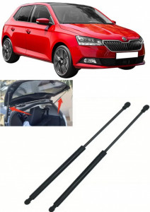 Skoda Fabia III Set 2 amortizoare pentru portbagaj / haion Krosno compatibil cu Skoda Fabia III Hatchback fabricat intre 2014-2022 accesorii pentru autoturismul tau - masina v88899